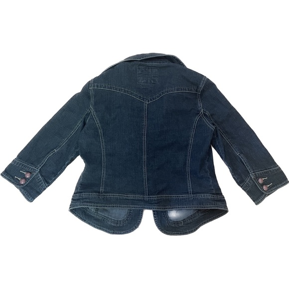 Vintage live a little denim cowgirl jacket in perfect condition size small - Picture 2 of 5